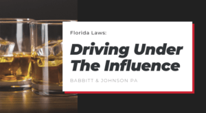 driving under the influence in florida