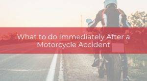what to do after motorcycle accident
